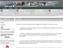 Tablet Screenshot of marches.agglo-belfort.fr